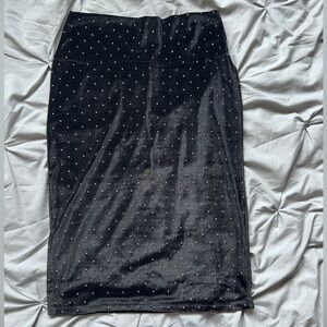 LuLaRoe Cassie Velvet Pencil Skirt